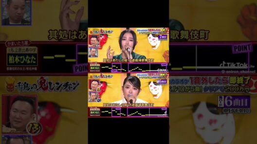 【千鳥の鬼レンチャン】歌舞伎町の女王/椎名林檎(柏木ひなたのみ)(Part3)合わせてみた#shorts#歌舞伎町の女王#椎名林檎#柏木ひなた