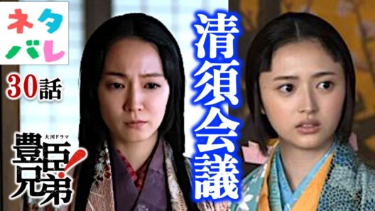 【豊臣兄弟!】30話:井上和（茶々）登場！『清須会議』【ネタバレ注意】あらすじ予告|大河ドラマ|解説・考察|仲野太賀|池松壮亮|吉岡里帆|浜辺美波|宮澤エマ|井上和|山口馬木也|NHK|戦国時代