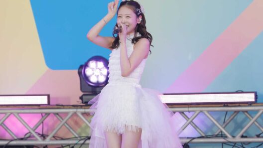 TIFにソロ出演したFRUITS ZIPPERの櫻井優衣【写真：ENCOUNT編集部】