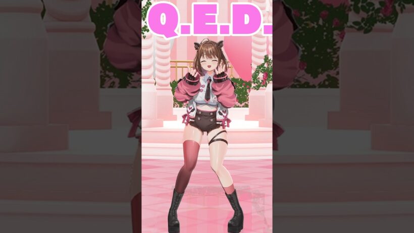 小倉唯「Q.E.D.」踊ってみた【柚原いづみ / ななしいんく】#shorts #vtuber #小倉唯