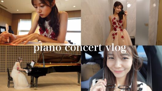 プライベートピアノ発表会🎹楽屋から舞台袖まで大密着😂