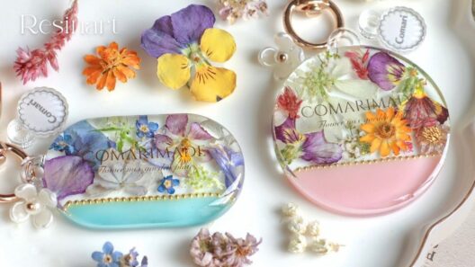 464【花レジン】お庭のドライフラワー×ニュアンスカラーで🌼バイカラーデザインキーホルダー作ります！(2026/8/13)