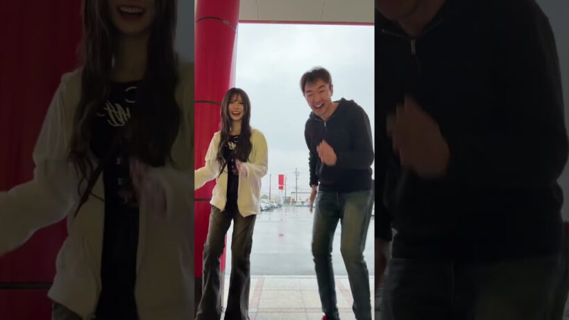 ゆっぺりちゃんと一緒にテイク1携帯を落として笑ってしまった🤣ゆっぺり楽しかった
