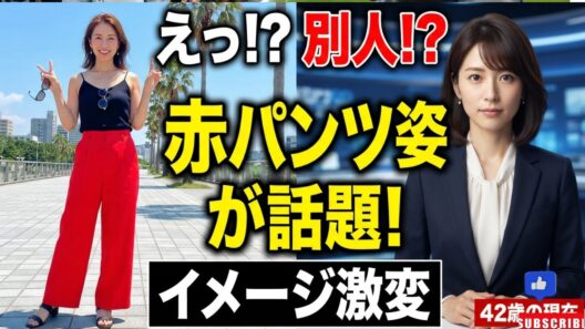 【衝撃】秋元優里が大胆イメチェン！真っ赤なパンツ姿と健康的な日焼け肌にファン騒然「別人みたい」「かっこいい」の声続出！