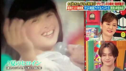 80年代アイドルベスト５🌏１位⭐️河合奈保子さん🌏２位⭐️南野陽子さん［ゲスト］〜クリス松村さんが松田聖子さん中森明菜さんを除く歌姫から選定〜🏆2026年5月12日『ぽか〇か』生放送【ロング再編版】