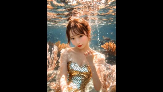 マーメイド怜音ちゃん(ver.2)❤　#久保怜音　#マーメイド　#Mermaid