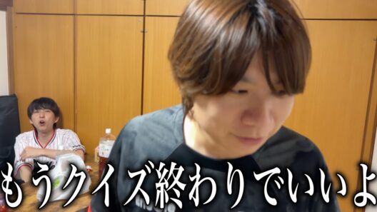 くだらないクイズしてたら櫻坂46の松田里奈さんの卒業発表があり、やる気がなくなる同居人　#610