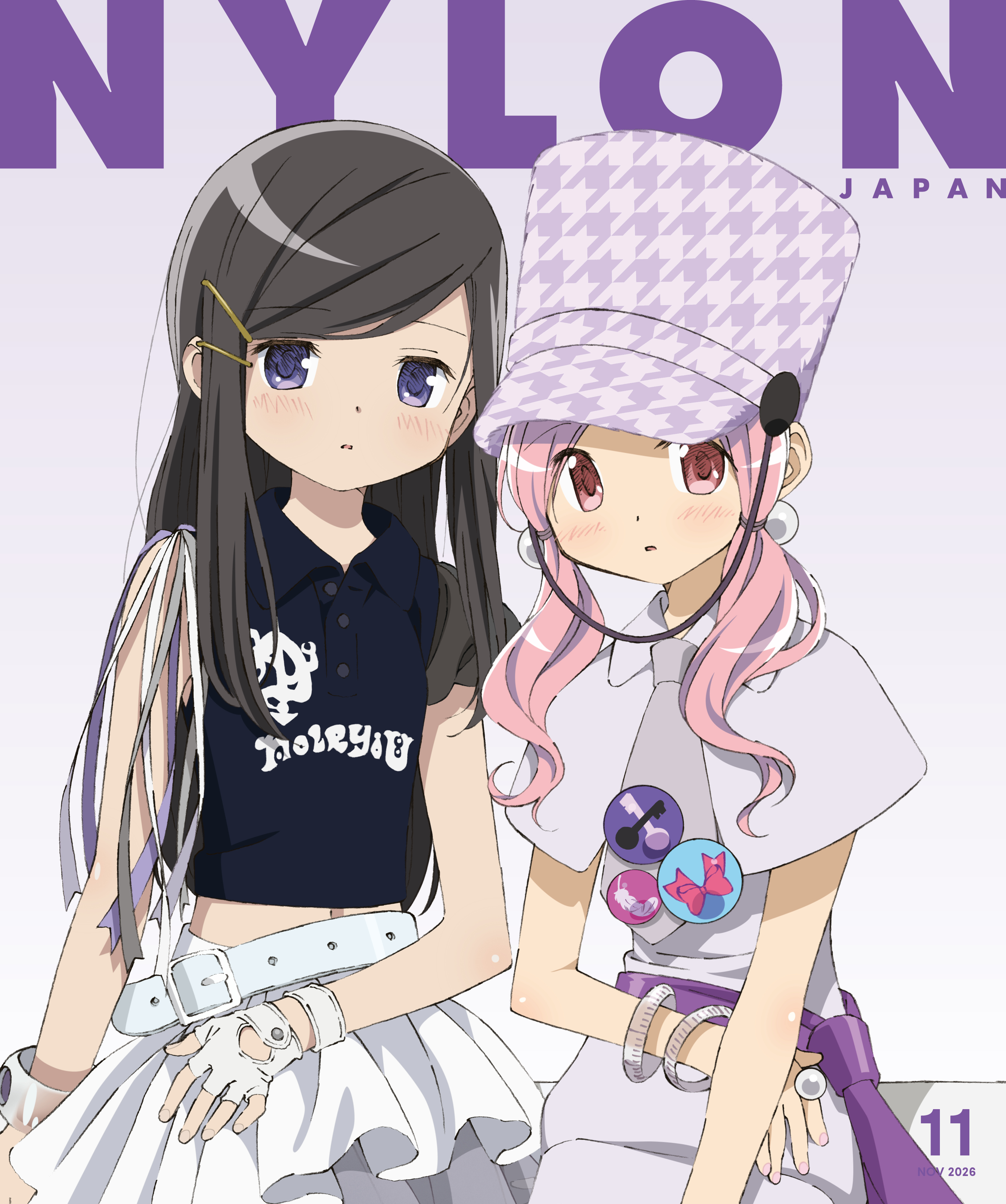 NYLON JAPAN2026 鹿目まどか 暁美ほむら