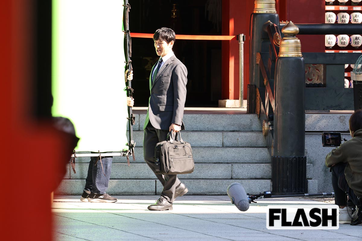 堺雅人が怒声を上げるシーンも(写真・吉田豊)